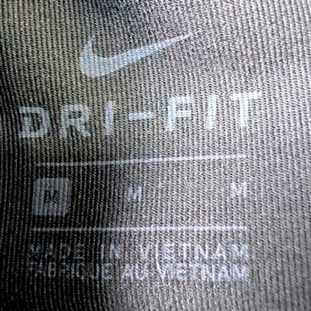 Nike ~ Pro Leggings ~ Women Medium ~ Black Metallic Shimmer ~ Dri-FIT 881778-013 - Picture 3 of 16